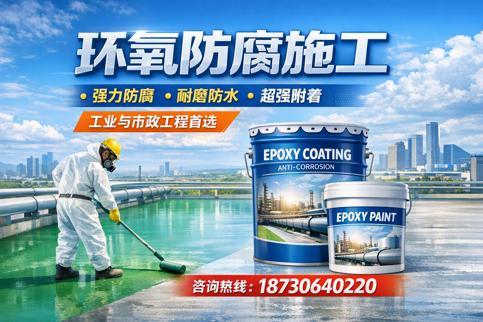在 亳州 进行环氧防腐施工的注意事项